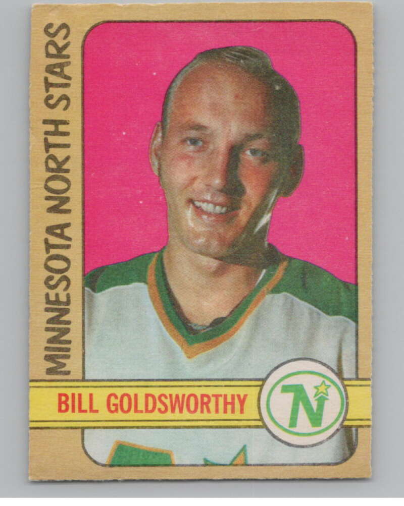 1972-73 O-Pee-Chee #159 Bill Goldsworthy  Minnesota North Stars  V104531 Image 1
