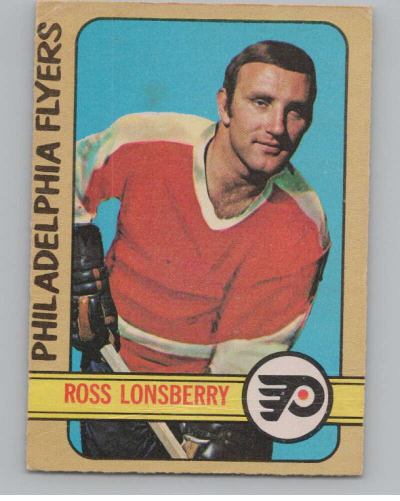 1972-73 O-Pee-Chee #166 Ross Lonsberry  Philadelphia Flyers  V104537 Image 1