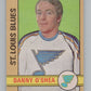 1972-73 O-Pee-Chee #201 Danny O'Shea  St. Louis Blues  V104563 Image 1