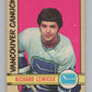 1972-73 O-Pee-Chee #202 Richard Lemieux RC Rookie Vancouver Canucks  V104565 Image 1