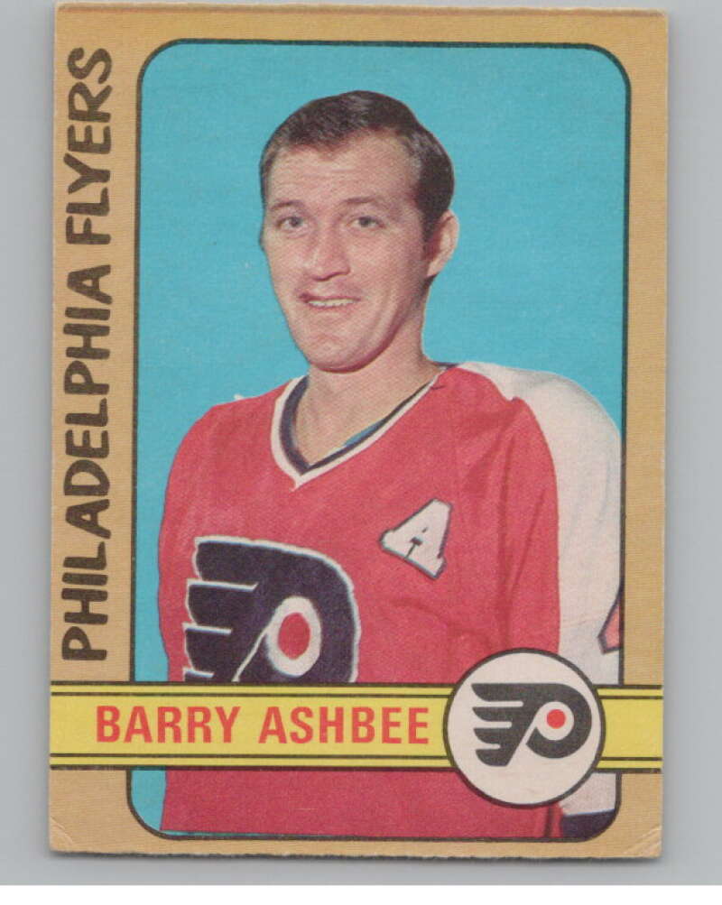 1972-73 O-Pee-Chee #206 Barry Ashbee  Philadelphia Flyers  V104566 Image 1