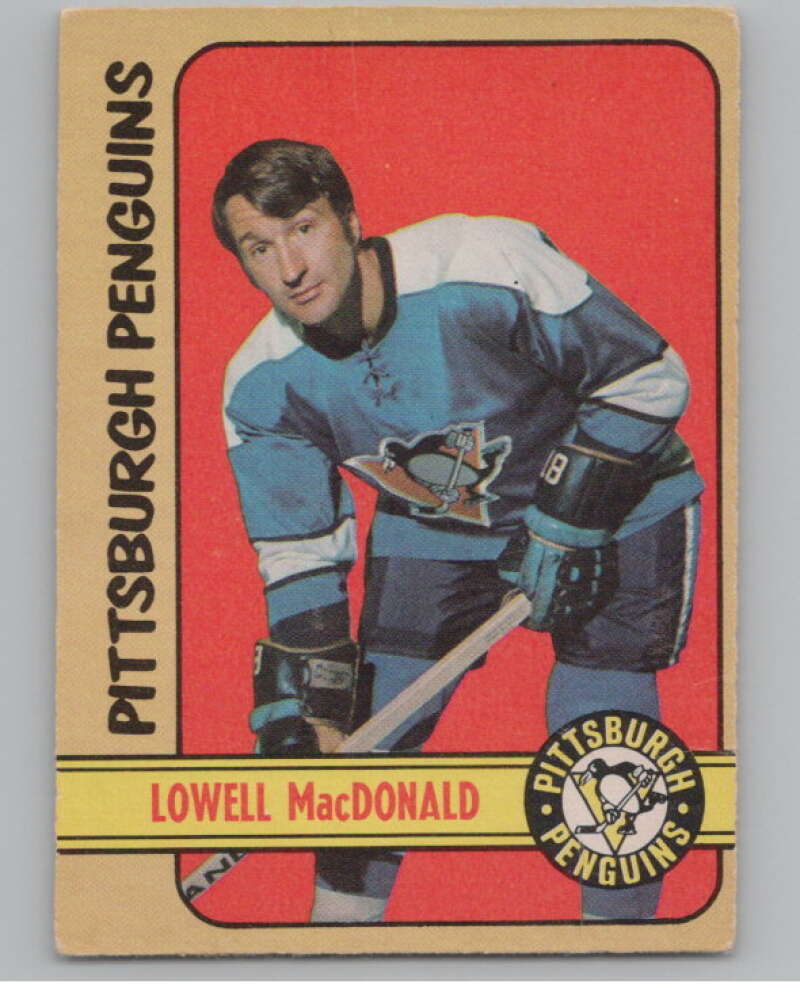 1972-73 O-Pee-Chee #214 Lowell MacDonald  Pittsburgh Penguins  V104569 Image 1