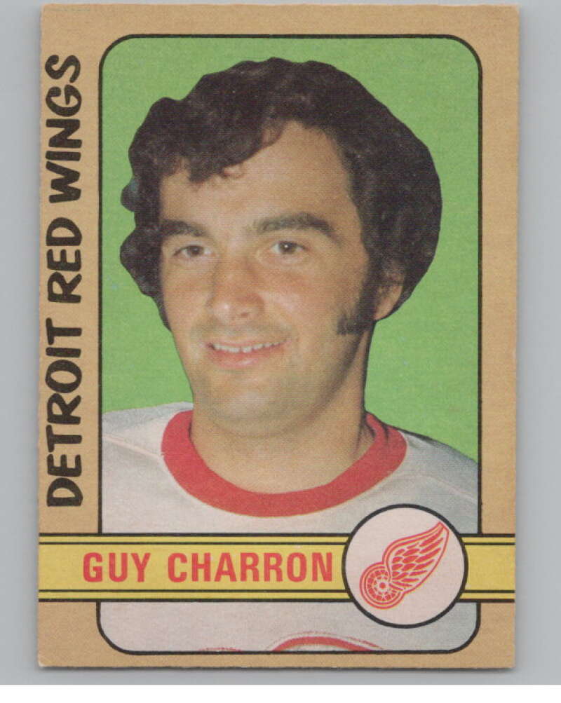 1972-73 O-Pee-Chee #223 Guy Charron  RC Rookie Detroit Red Wings  V104572 Image 1