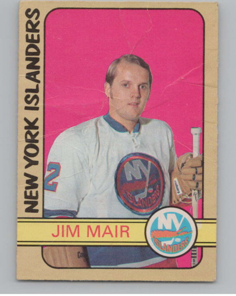 1972-73 O-Pee-Chee #232 Jim Mair  RC Rookie New York Islanders  V104575 Image 1