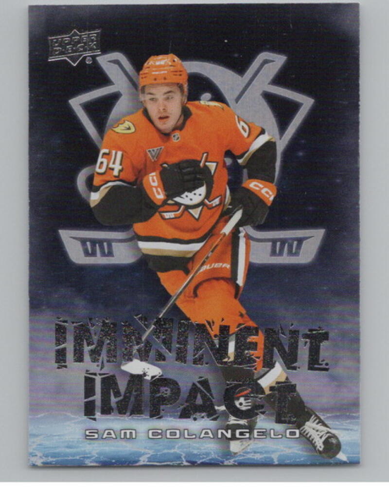 2024-25 Upper Deck Overtime Imminent Impact #II29 Sam Colangelo Hockey V104599 Image 1