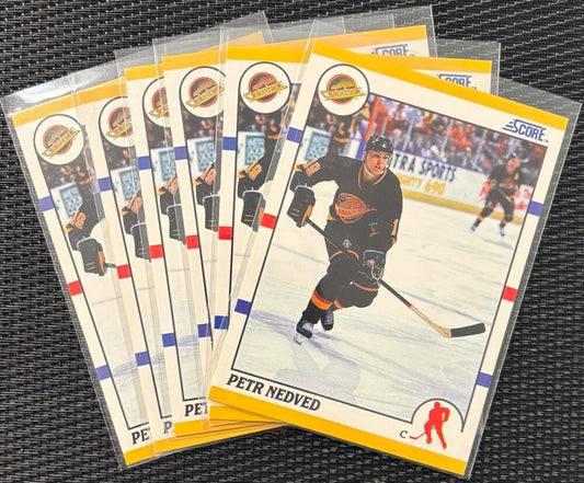 1990-91 Score Rookie Traded #50T Petr Nedved RC Rookie *Lot of 6* Mint V104606 Image 1