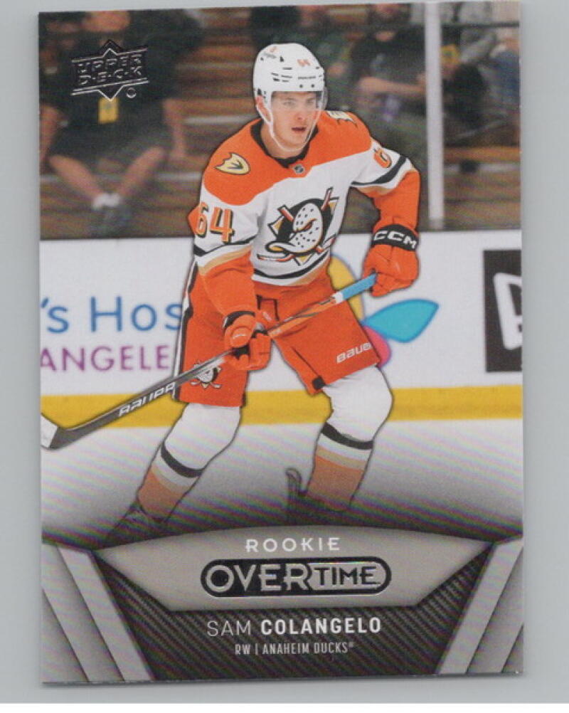 2024-25 Upper Deck Overtime #94 Sam Colangel RC Rookie V104620 Image 1