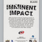 2024-25 Upper Deck Overtime Imminent Impact #II28 Jackson Blake V104624 Image 2
