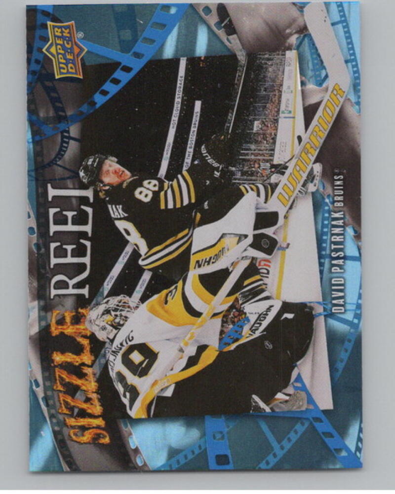 2025-26 Upper Deck Sizzle Reel #SR27 David Pastrnak V104629 Image 1
