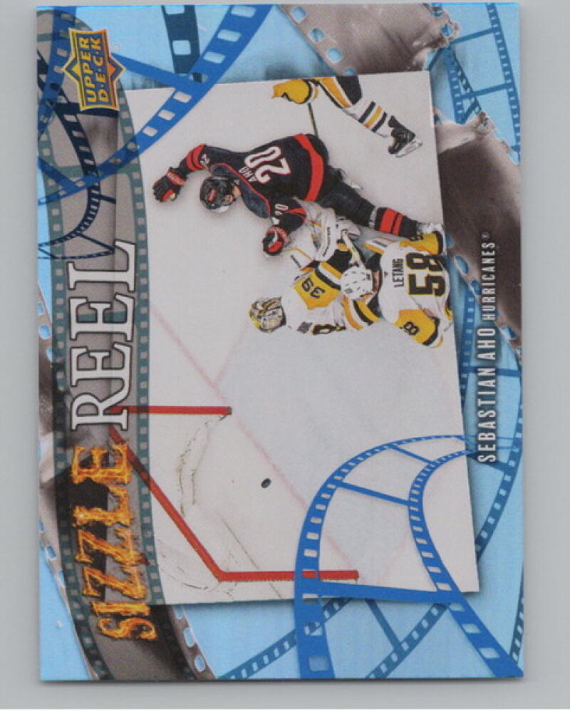 2025-26 Upper Deck Sizzle Reel #SR14 Sebastian Aho V104632 Image 1