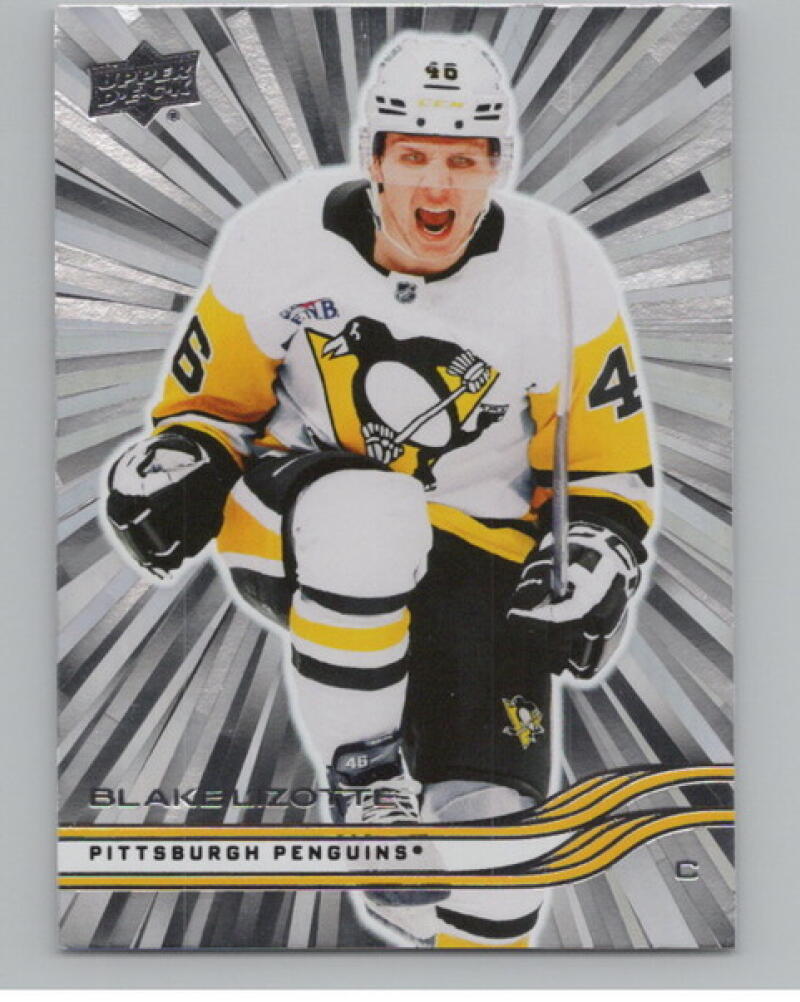 2025-26 Upper Deck Outburst #130 Blake Lizotte Penguins V104635 Image 1