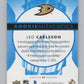2023-24 SP Blue #115 Leo Carlsson RC Rookie V104637 Image 2