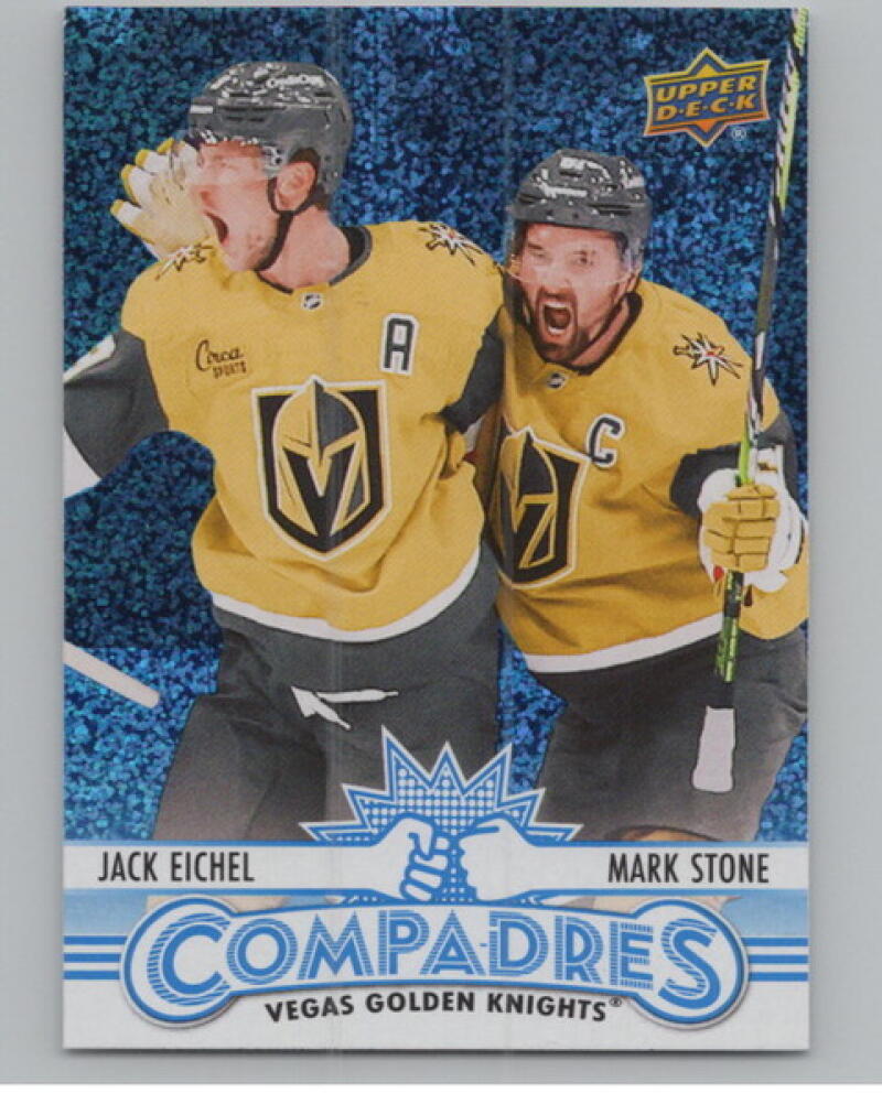 2025-26 Upper Deck Compadres Speckle #CM14 Jack Eichel/Mark Stone V104707 Image 1