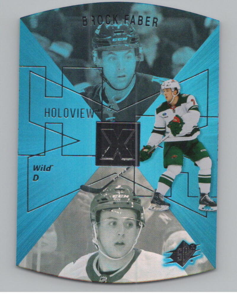 2023-24 Upper Deck '97-98 SPx Holoview Retros #SPX21 Brock Faber V104710 Image 1