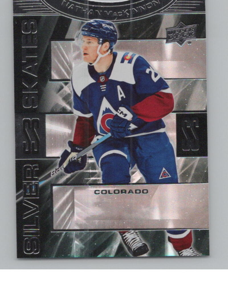 2023-24 Upper Deck Silver Skates #SS36 Nathan MacKinnon V104715 Image 1
