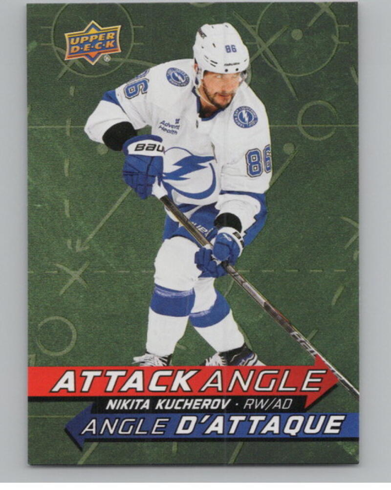 2025-26 Upper Deck Tim Hortons Attack Angle #AA4 Nikita Kucherov V104720 Image 1