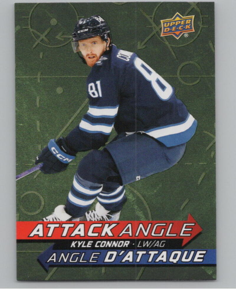 2025-26 Upper Deck Tim Hortons Attack Angle #AA10 Kyle Connor V104725 Image 1