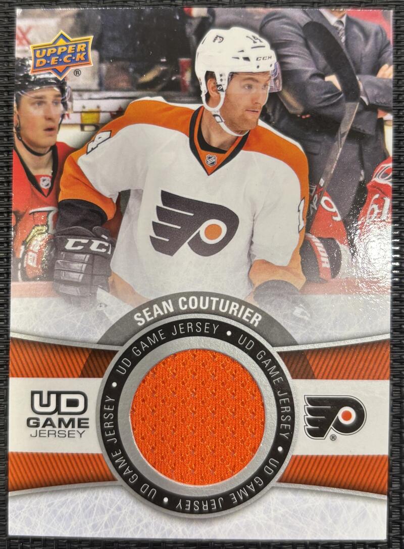 2015-16 Upper Deck Game Jerseys #GJSC Sean Couturier 1F V104647 Image 1