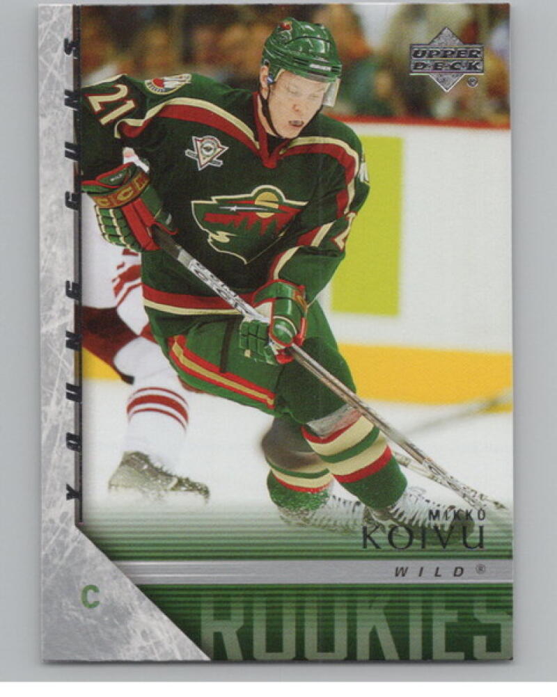 2005-06 Upper Deck #450 Mikko Koivu Young Guns RC Rookie V104659 Image 1