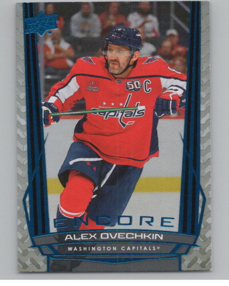2025-26 Upper Deck Encore Blue #E64 Alex Ovechkin V104676 Image 1