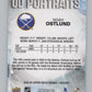 2025-26 Upper Deck UD Portraits #P9 Noah Ostlund V104682 Image 2