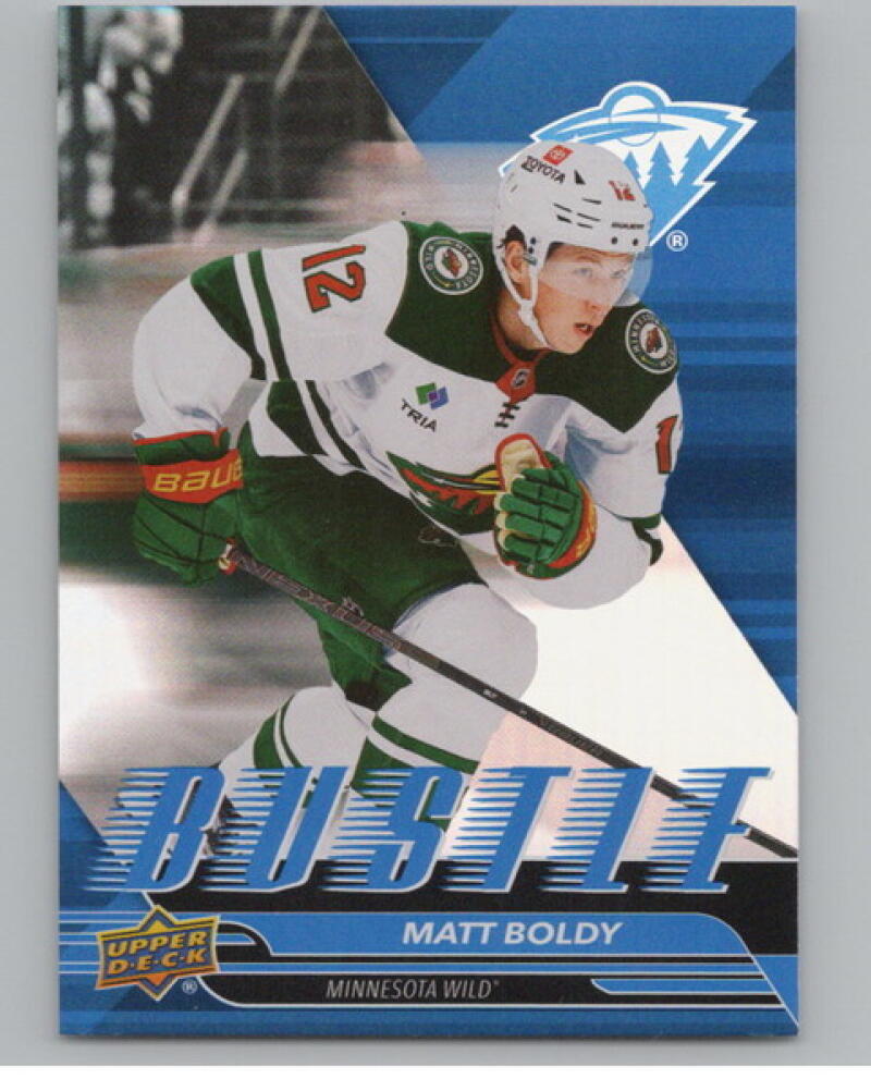 2025-26 Upper Deck Bustle #B5 Matt Boldy V104683 Image 1