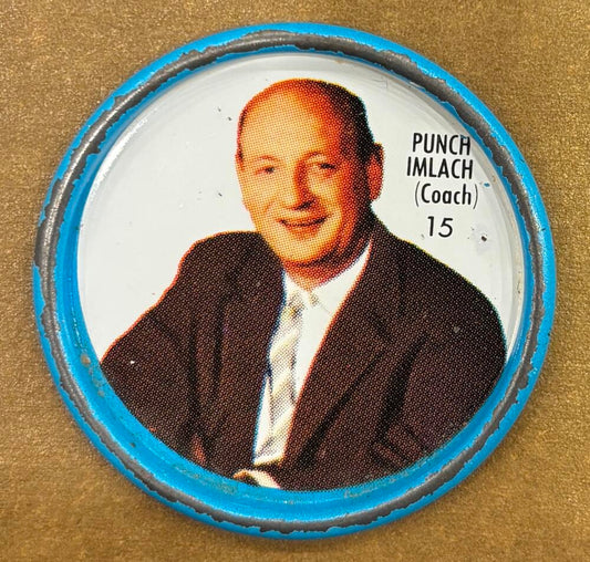 1962-63 Shirriff Coins #15 Punch Imlach CO Hockey Coin Vintage V104691 Image 1
