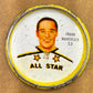 1962-63 Shirriff Coins #53 Frank Mahovlich AS Hockey Coin Vintage V104698 Image 1