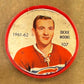1961-62 Shirriff/Salada Coins #107 Dickie Moore Hockey Coin Vintage V104741 Image 1