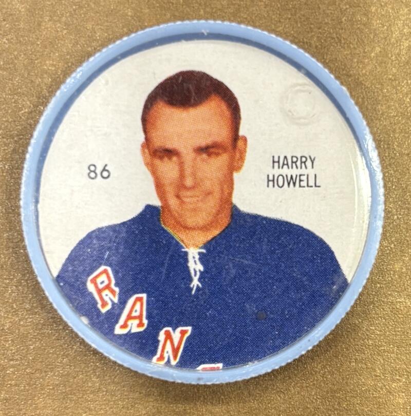 1960-61 Shirriff Coins #86 Harry Howell Hockey Coin Vintage V104744 Image 1
