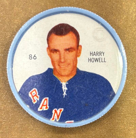 1960-61 Shirriff Coins #86 Harry Howell Hockey Coin Vintage V104744 Image 1