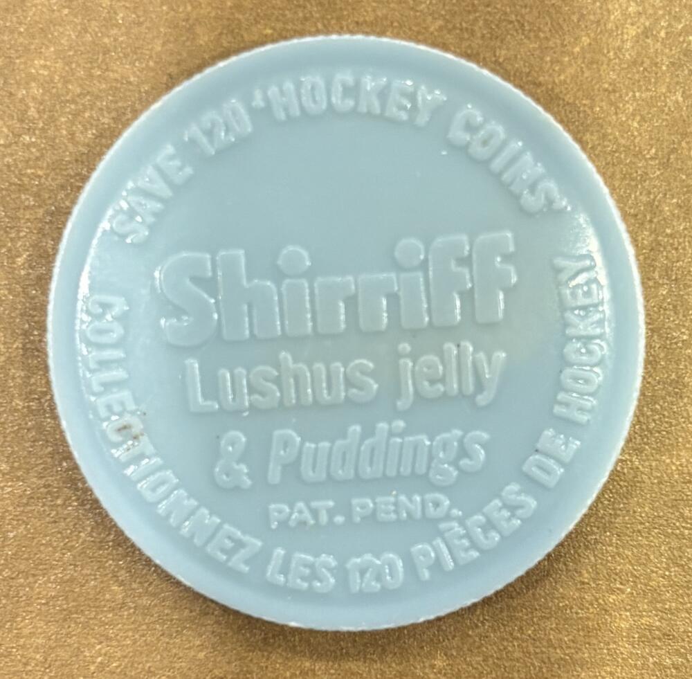 1961-62 Shirriff/Salada Coins #91 Red Sullivan Hockey Coin Vintage V104752 Image 2
