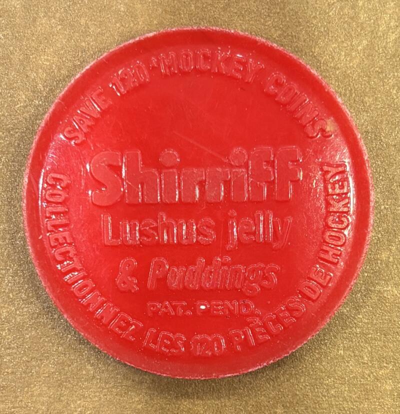 1961-62 Shirriff/Salada Coins #103 Don Marshall Hockey Coin Vintage V104753 Image 2