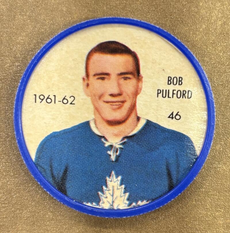 1961-62 Shirriff/Salada Coins #75 Pete Goegan Hockey Coin Vintage V104758 Image 1