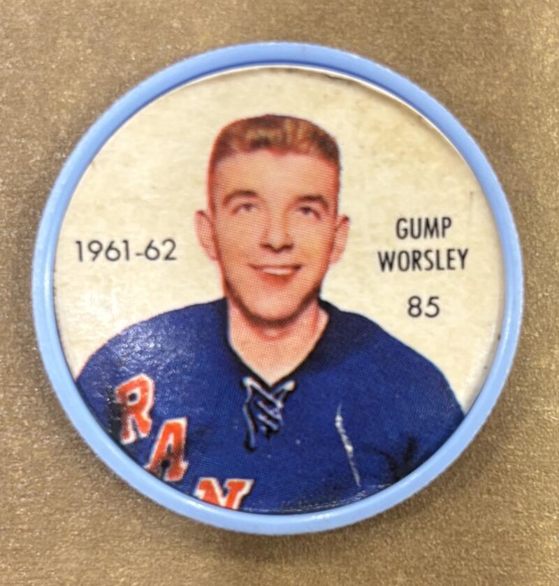 1961-62 Shirriff/Salada Coins #105 Claude Provost Hockey Coin Vintage V104760 Image 1