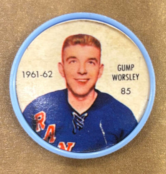 1961-62 Shirriff/Salada Coins #105 Claude Provost Hockey Coin Vintage V104760 Image 1