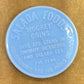 1961-62 Shirriff/Salada Coins #92 Ted Hampson Hockey Coin Vintage V104766 Image 2