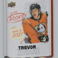 2024-25 UD Tim Hortons Rookie Retrospective In the Books Trevor Zegras V104770 Image 1