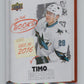 2024-25 UD Tim Hortons Rookie Retrospective In the Books Timo Meier V104771 Image 1