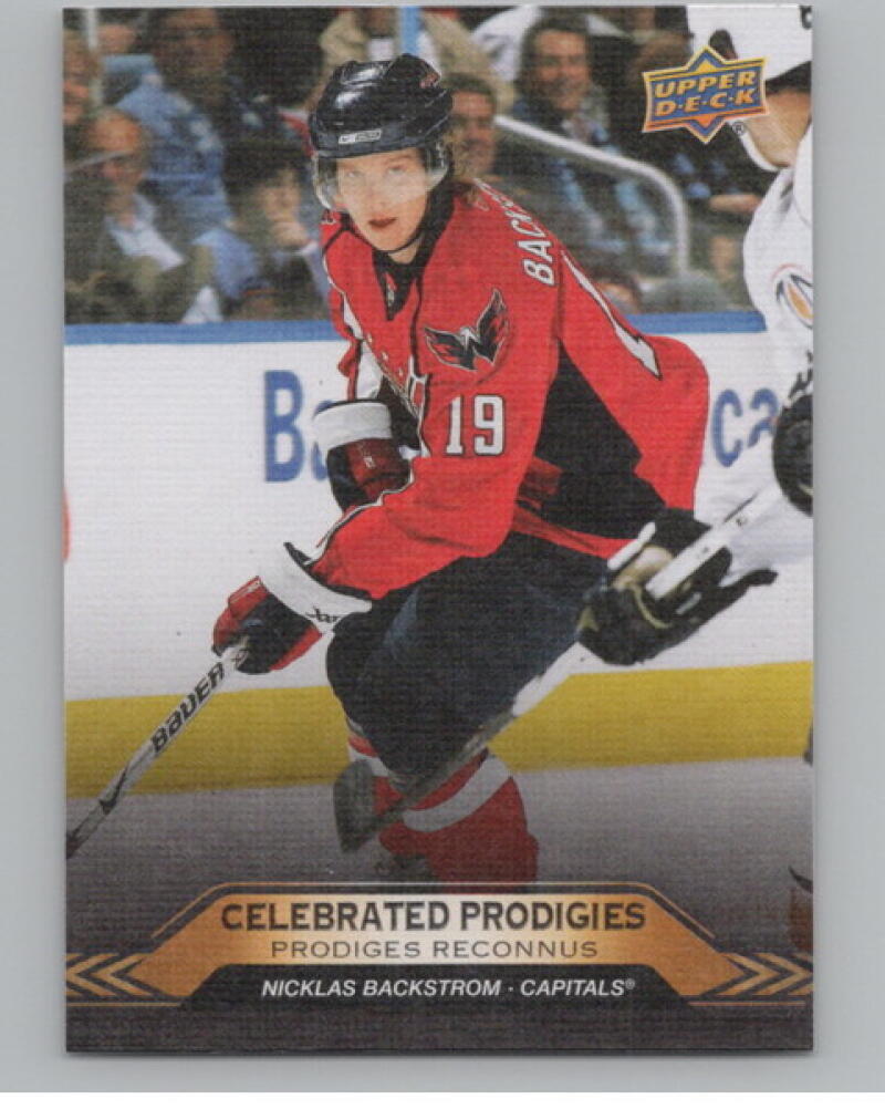 2024-25 UD Tim Hortons Retrospective Celebrated Prodigies Nicklas Backstrom V104776 Image 1