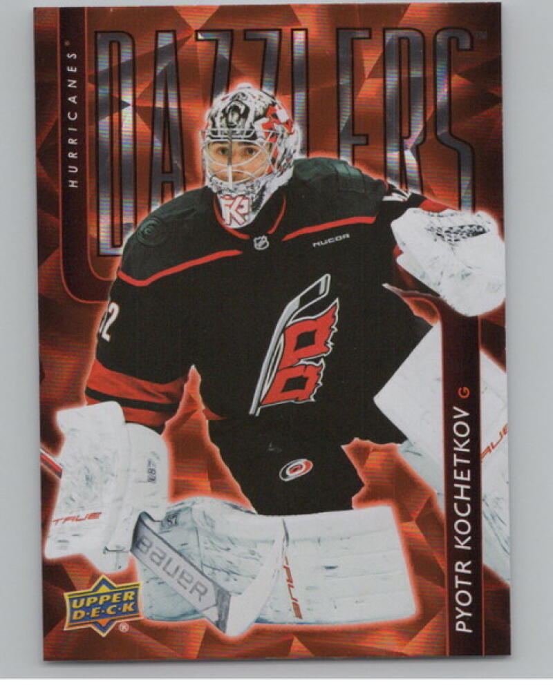 2025-26 Upper Deck Dazzlers Orange #DZ9 Pyotr Kochetkov V104783 Image 1