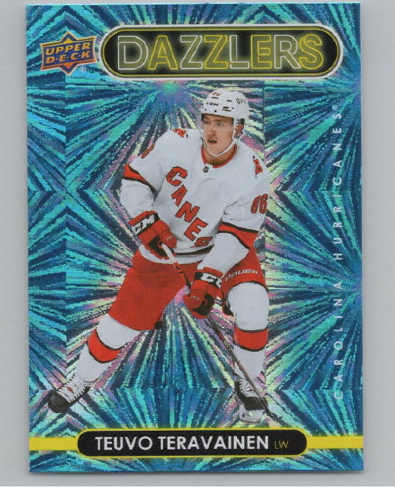 2021-22 Upper Deck Dazzlers #DZ10 Teuvo Teravainen V104789 Image 1