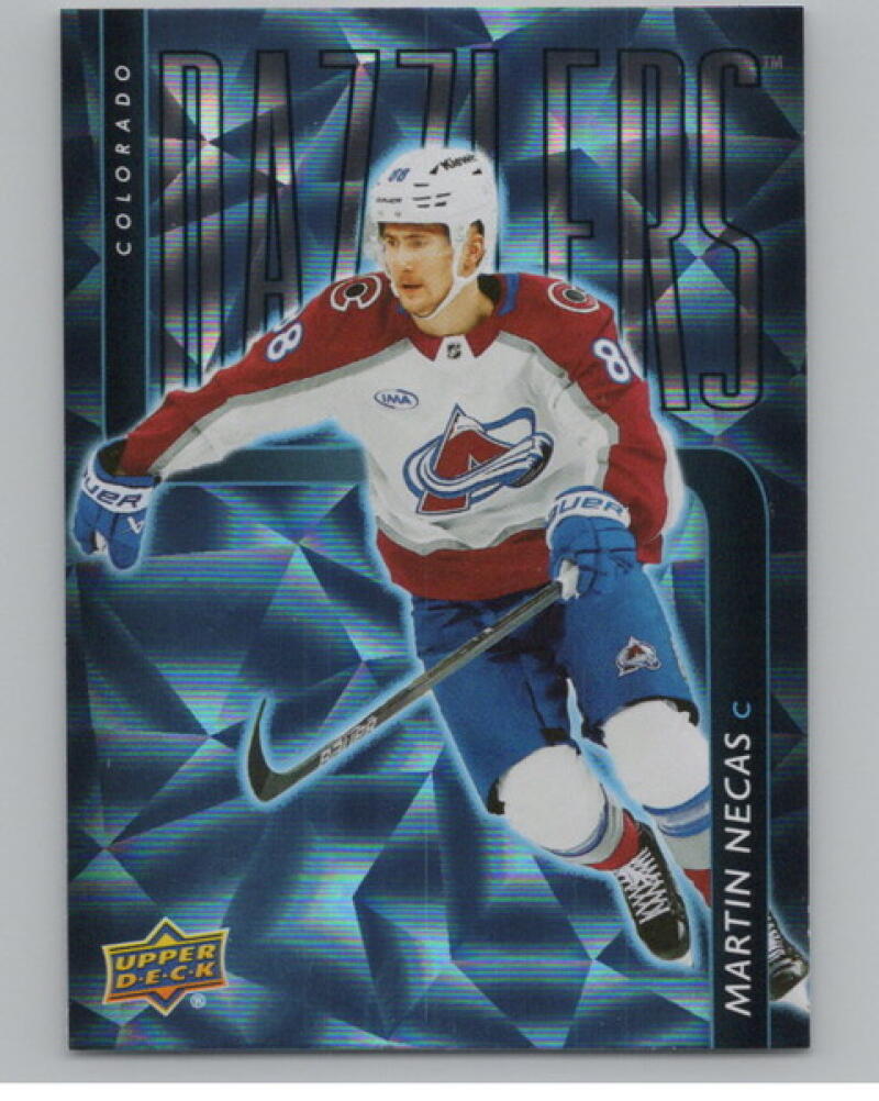 2024-25 Upper Deck Dazzlers Blue #DZ29 Martin Necas V104792 Image 1
