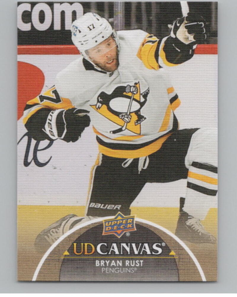 2020-21 Upper Deck Canvas #C65 Bryan Rust Hockey V104794 Image 1