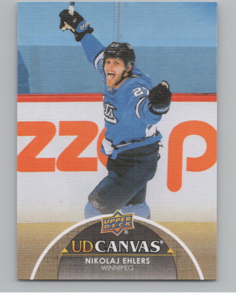 2021-22 Upper Deck Canvas #C88 Nikolaj Ehlers Hockey V104796 Image 1
