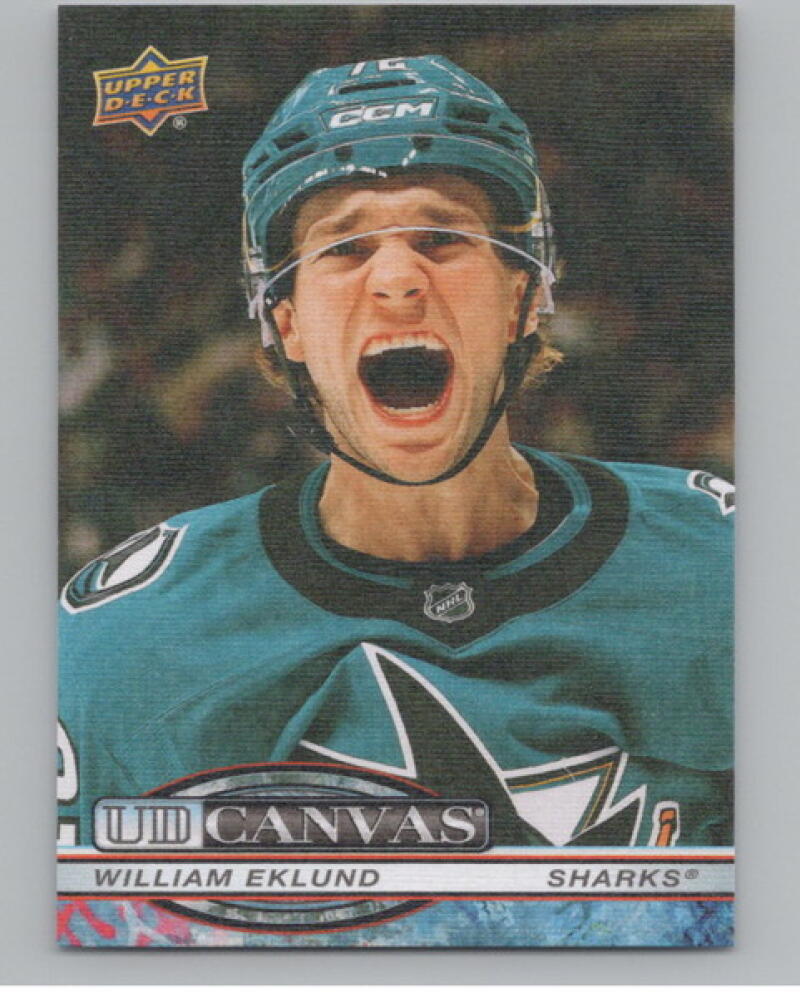 2025-26 Upper Deck UD Canvas #C6 William Eklund Hockey V104799 Image 1