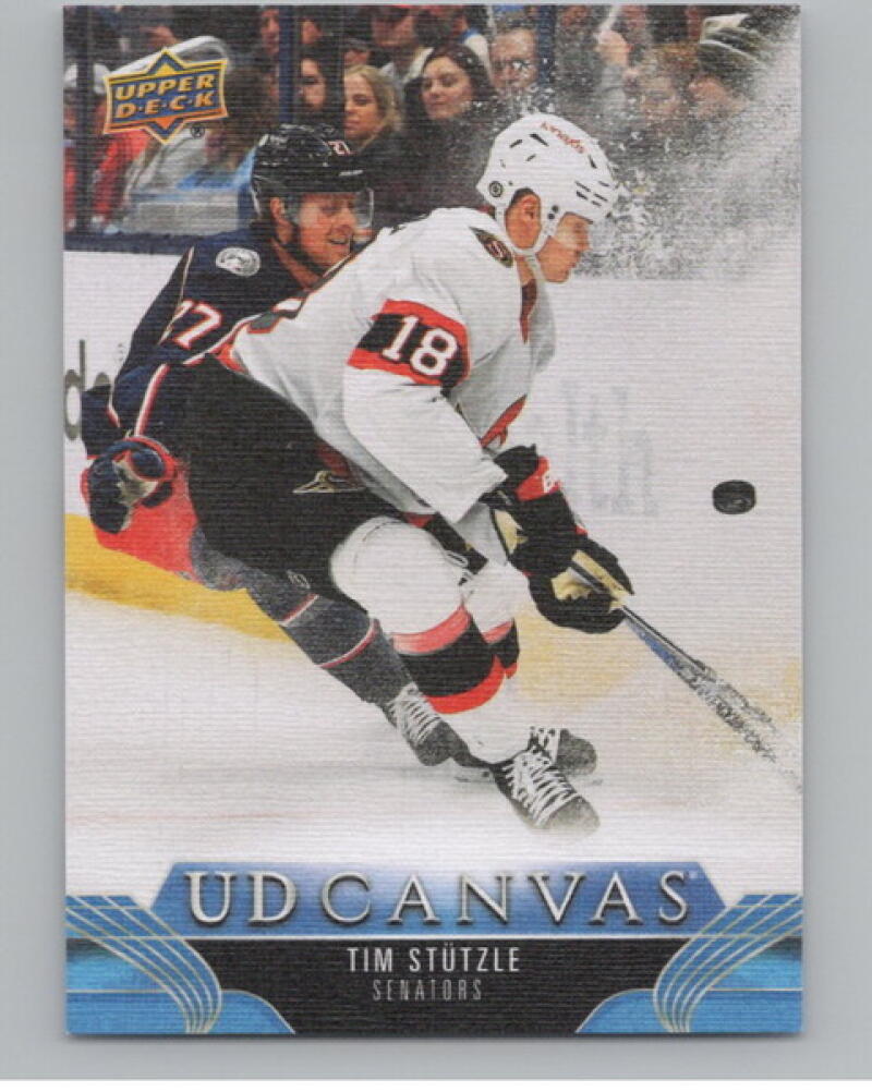 2023-24 Upper Deck UD Canvas #C356 Tim Stutzle Hockey V104806 Image 1