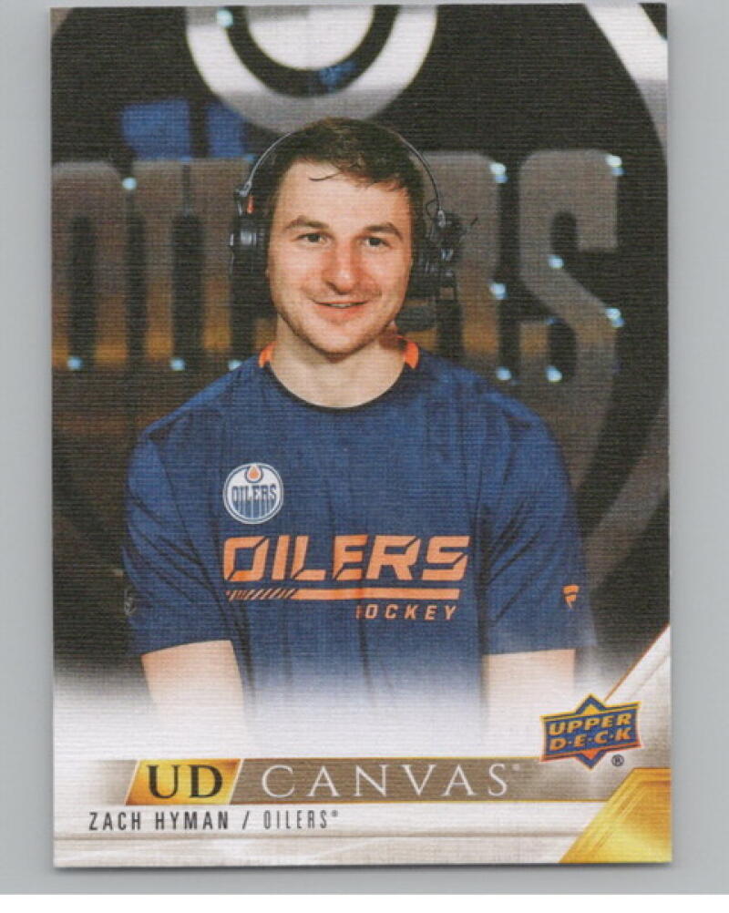 2022-23 Upper Deck UD Canvas #C154 Zach Hyman Hockey V104807 Image 1