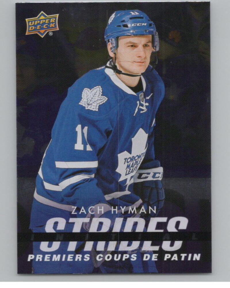 2024-25 UD Tim Hortons Rookie Retrospective Strides #IS3 Zach Hyman V104820 Image 1