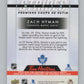 2024-25 UD Tim Hortons Rookie Retrospective Strides #IS3 Zach Hyman V104820 Image 2
